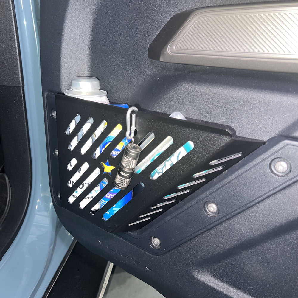 Rock Slide Engineering Bronco Front Metal Door Pockets Rock Slide Engineering