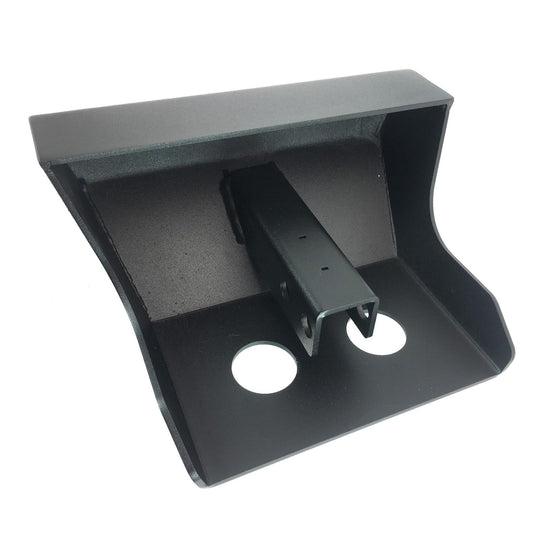 Receiver Hitch Step Slider Black Steel Powdercoat Rock Slide Engineering-1