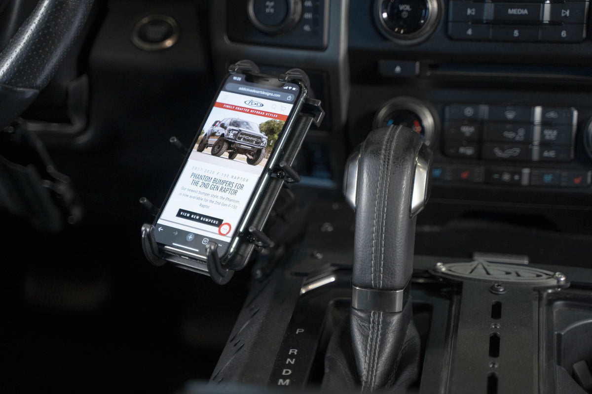 2015-2020 Ford F-150, Raptor Center Console Molle Sides Addictive Desert Designs-1