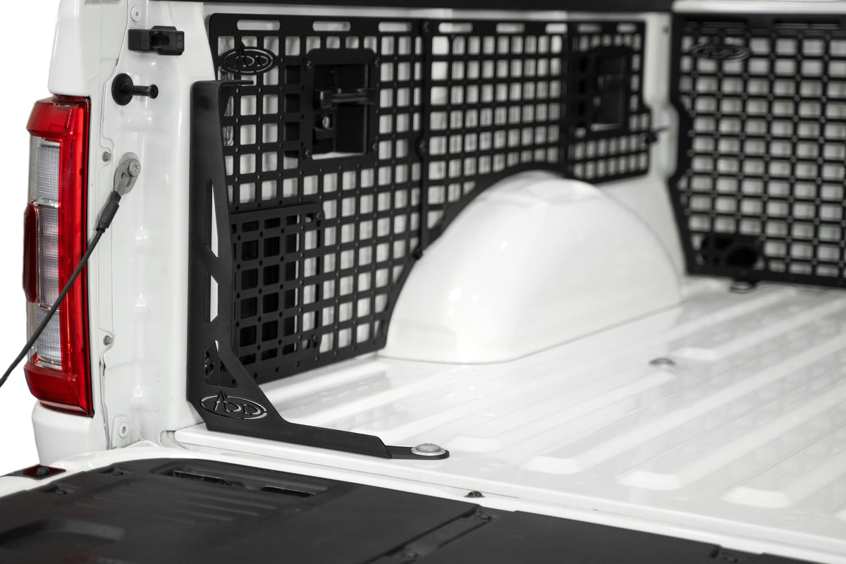 2021+ Ford F-150, F-150 Raptor 66 Inch Bed Side Molle Panels Driver Full Set Addictive Desert Designs-2