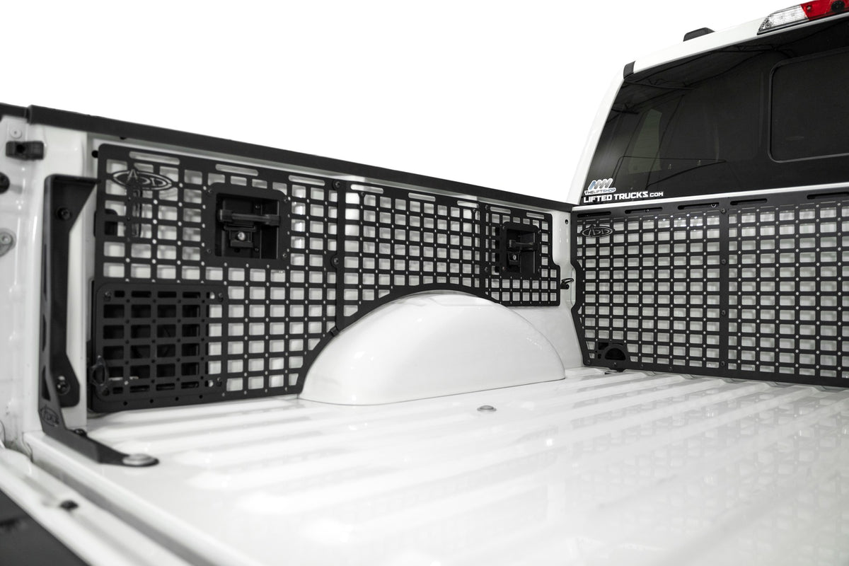 2021+ Ford F-150, F-150 Raptor 66 Inch Bed Side Molle Panels Driver Full Set Addictive Desert Designs-3
