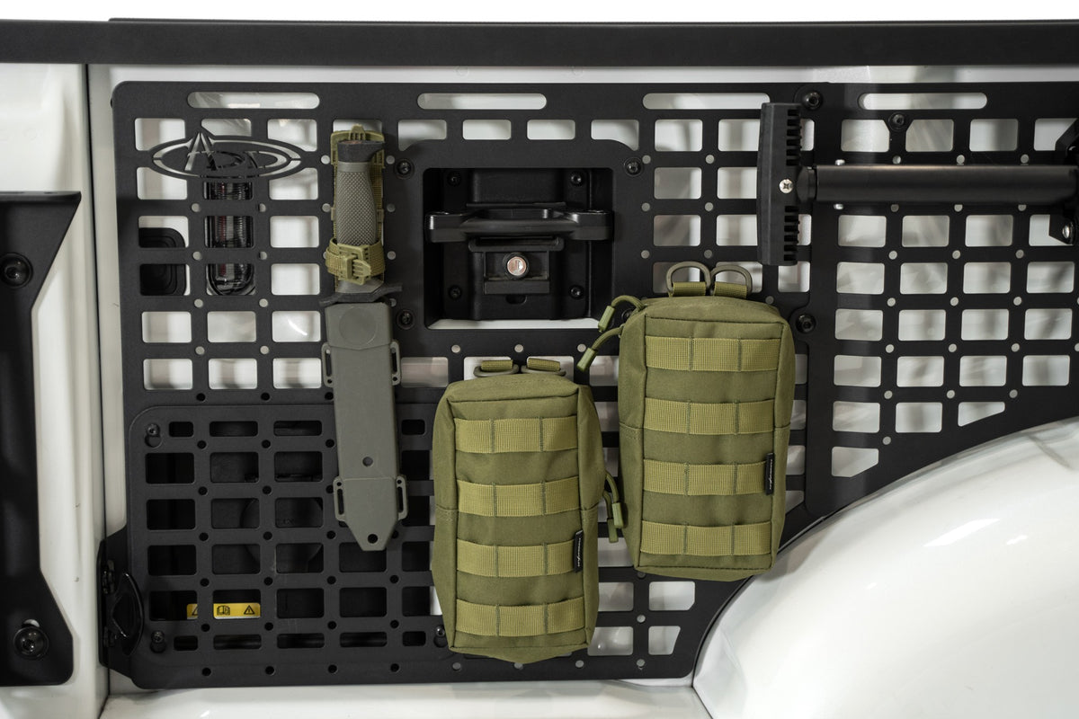 2021+ Ford F-150, F-150 Raptor 66 Inch Bed Side Molle Panels Driver Full Set Addictive Desert Designs-9