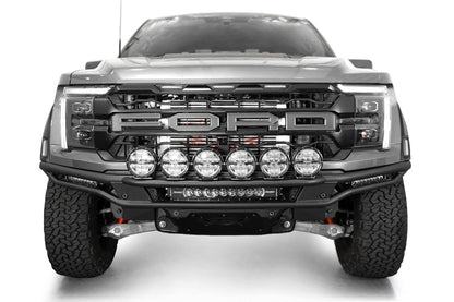2021+ Ford F-150 Raptor Race Series Front Bumper Light Hoop Addictive Desert Designs-6