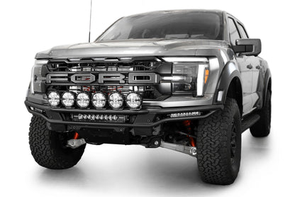 2021+ Ford F-150 Raptor Race Series Front Bumper Light Hoop Addictive Desert Designs-7