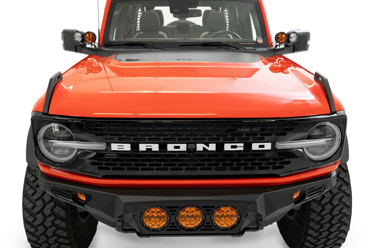 2021+ Ford Bronco, Bronco Raptor Dual Ditch Light Brackets Addictive Desert Designs-3