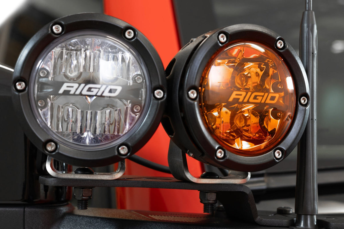2021+ Ford Bronco, Bronco Raptor Dual Ditch Light Brackets Addictive Desert Designs-6
