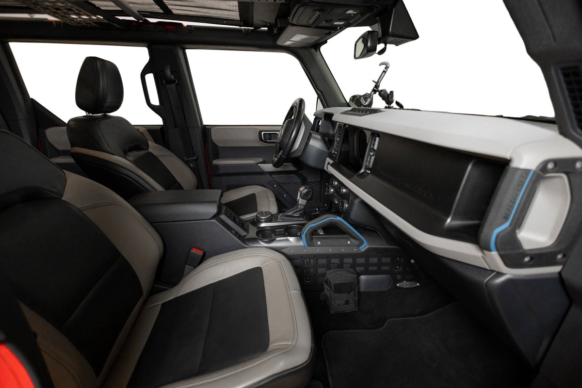 2021+ Ford Bronco, Bronco Raptor Center Console Molle Panels Addictive Desert Designs-8