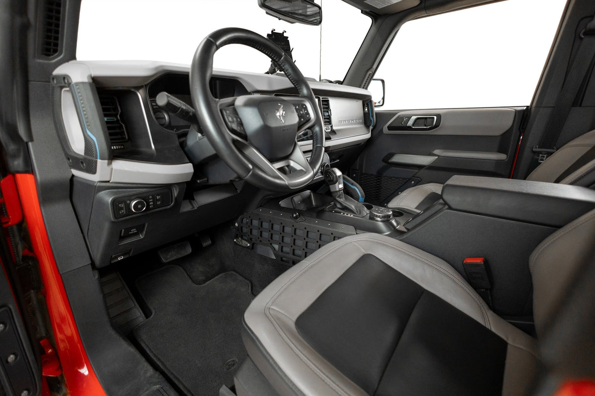 2021+ Ford Bronco, Bronco Raptor Center Console Molle Panels Addictive Desert Designs-9