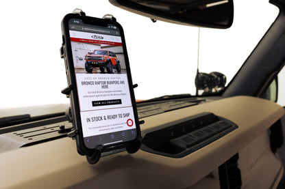 2021+ Ford Bronco Digital Device Dash Mount Addictive Desert Designs-4