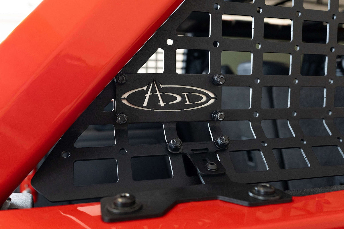 2021+ Ford Bronco, Bronco Raptor Rear Window Molle Storage Panels Addictive Desert Designs-2