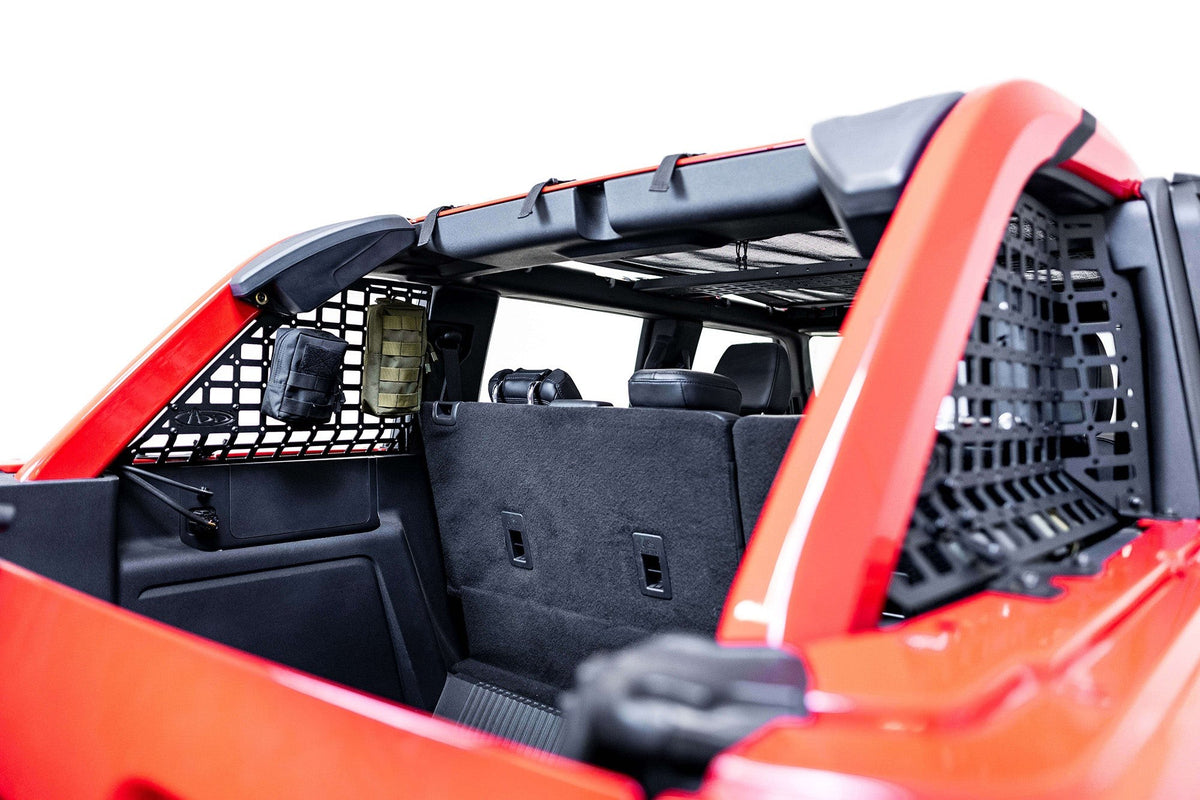 2021+ Ford Bronco, Bronco Raptor Rear Window Molle Storage Panels Addictive Desert Designs-11