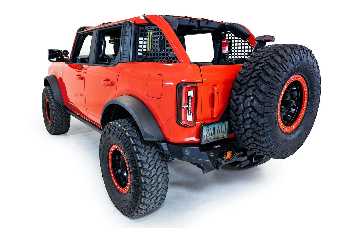 2021+ Ford Bronco, Bronco Raptor Rear Window Molle Storage Panels Addictive Desert Designs-7