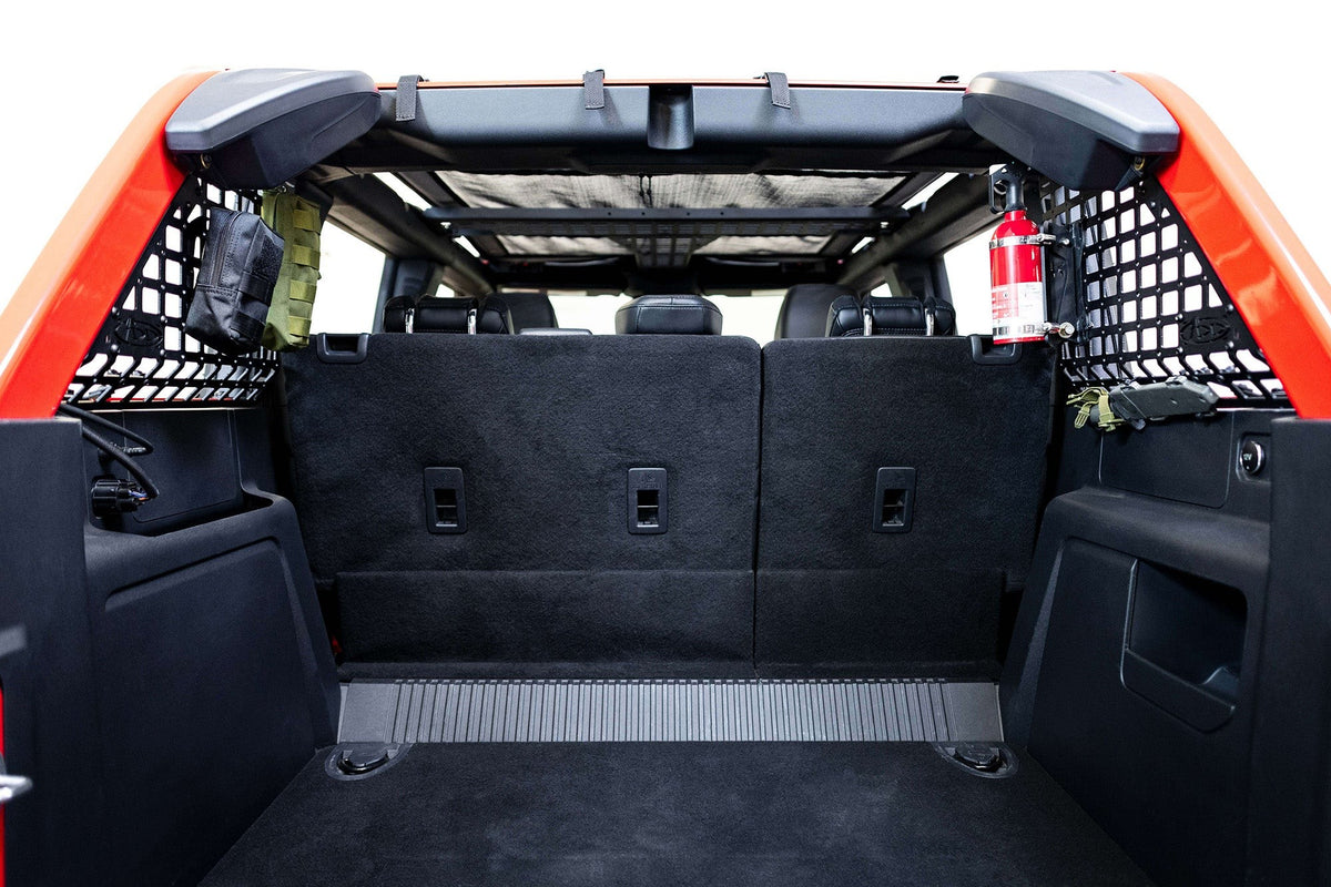 2021+ Ford Bronco, Bronco Raptor Rear Window Molle Storage Panels Addictive Desert Designs-10