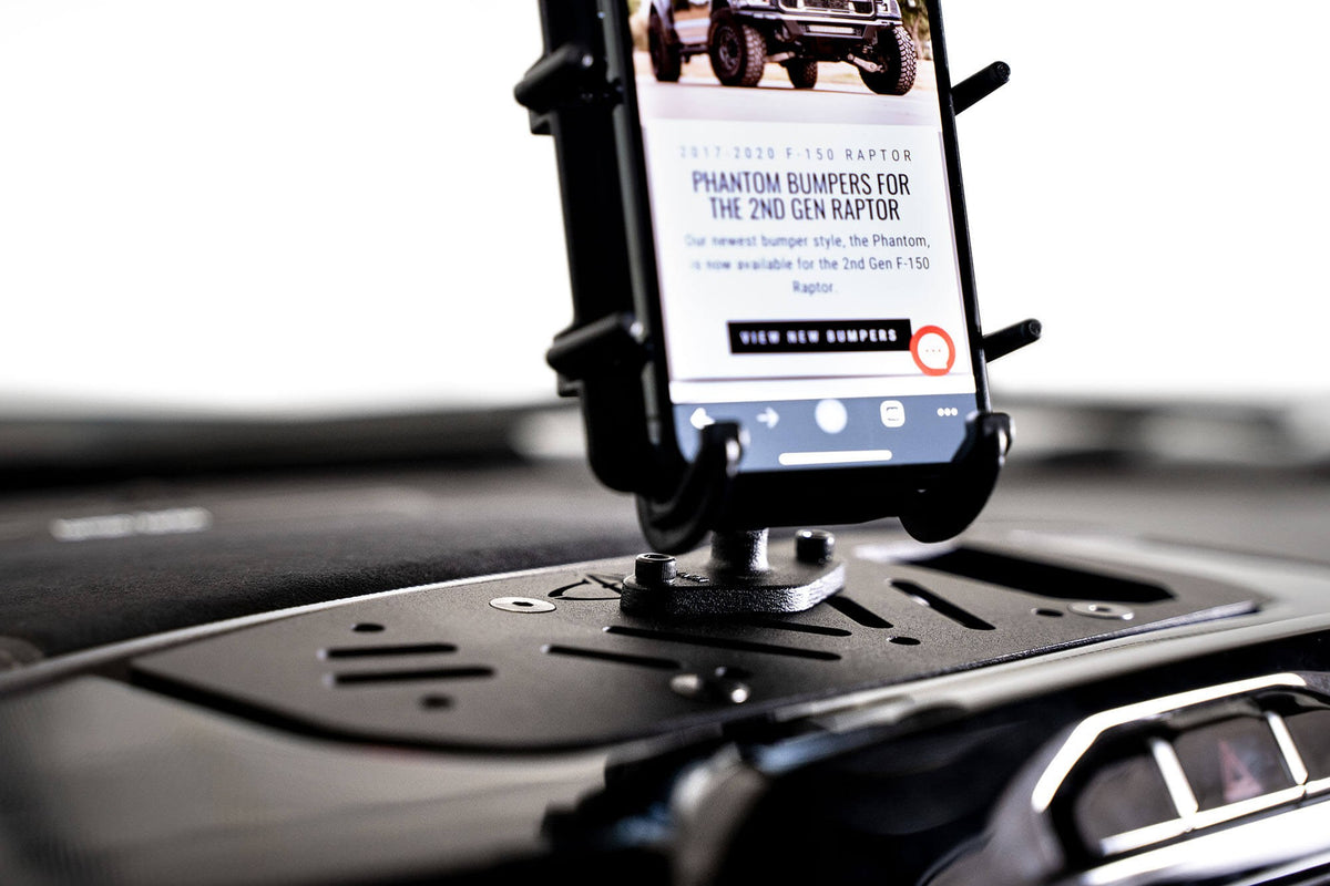 2019-2025 RAM 1500, TRX, RHO Digital Device Dash Mount Addictive Desert Designs-6