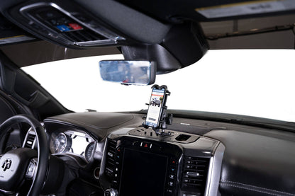 2019-2025 RAM 1500, TRX, RHO Digital Device Dash Mount Addictive Desert Designs-7