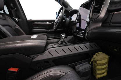 2021-2025 RAM 1500 TRX & RHO Center Console Molle Panels, Digital Device Bridge Addictive Desert Designs-7