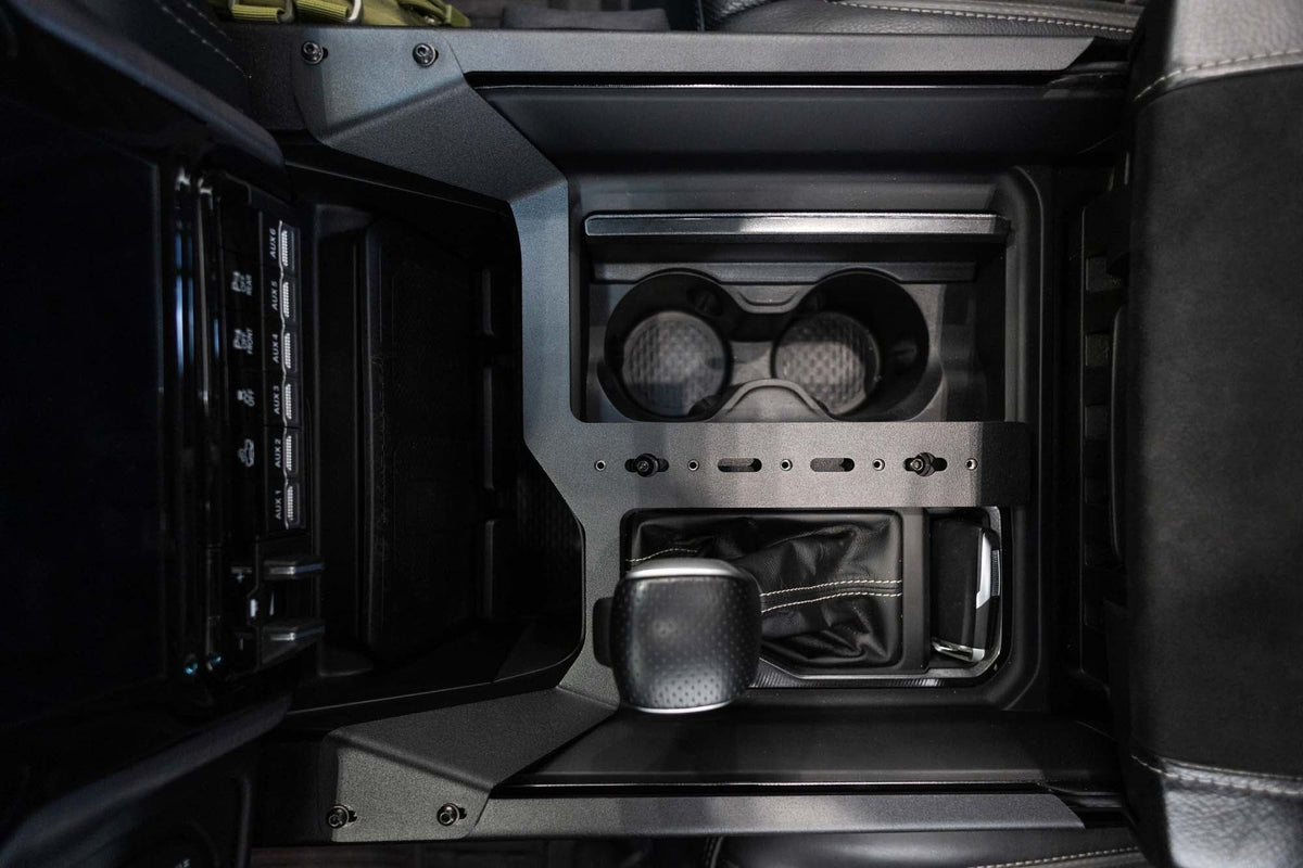 2021-2025 RAM 1500 TRX & RHO Center Console Molle Panels, Digital Device Bridge Addictive Desert Designs-9