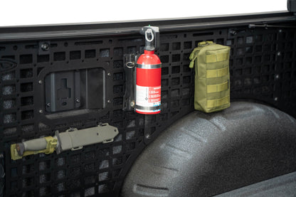 2023+ Ford Super Duty F-250 F-350 81.6 Inch Bed Bed Side Molle Passenger Side In Hammer Black Addictive Desert Designs-2