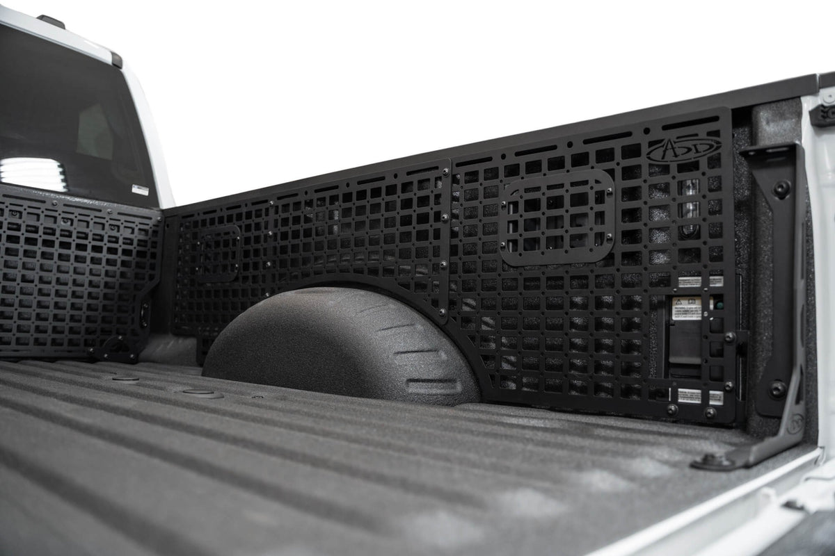2023+ Ford Super Duty F-250 F-350 81.6 Inch Bed Bed Side Molle Passenger Side In Hammer Black Addictive Desert Designs-15