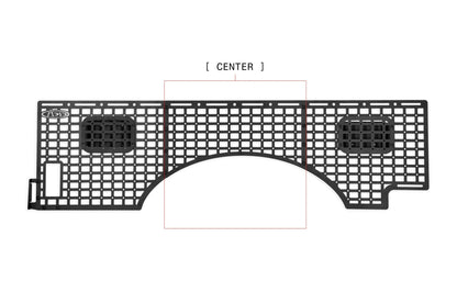 2023+ Ford Super Duty F-250 F-350 81.6 Inch Bed Bed Side Molle Passenger Side In Hammer Black Addictive Desert Designs-21