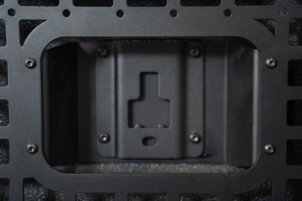 2023+ Ford Super Duty F-250 F-350 81.6 Inch Bed Bed Side Molle Passenger Side In Hammer Black Addictive Desert Designs-9
