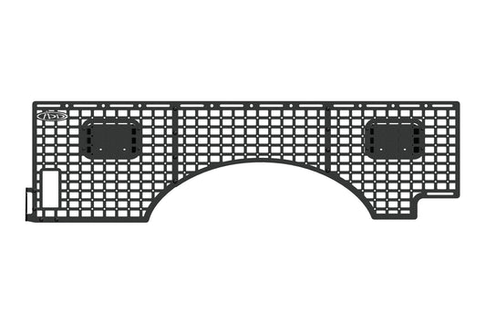 2023-2026 Ford Super Duty F-250/350/450 Long Bed Side Molle Panels - DRIVER Addictive Desert Designs