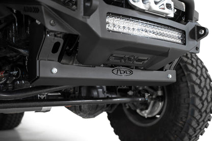 2018+ Jeep JL JLU JT Wrangler, Gladiator way Bar Skid Plate Addictive Desert Designs-5