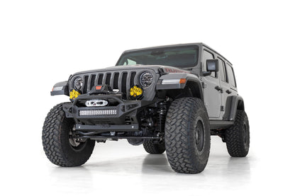 2018+ Jeep JL JLU JT Wrangler, Gladiator way Bar Skid Plate Addictive Desert Designs-6