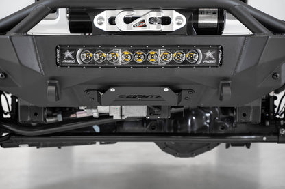 2007+ Jeep JL JLU JT Wrangler, Gladiator Stealth Fighter Front Bumper License Plate Bracket Addictive Desert Designs