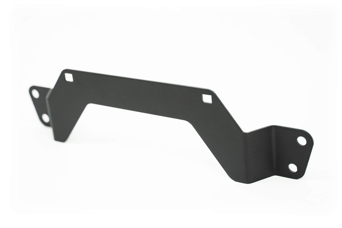 2007+ Jeep JL JLU JT Wrangler, Gladiator Stealth Fighter Front Bumper License Plate Bracket Addictive Desert Designs-4