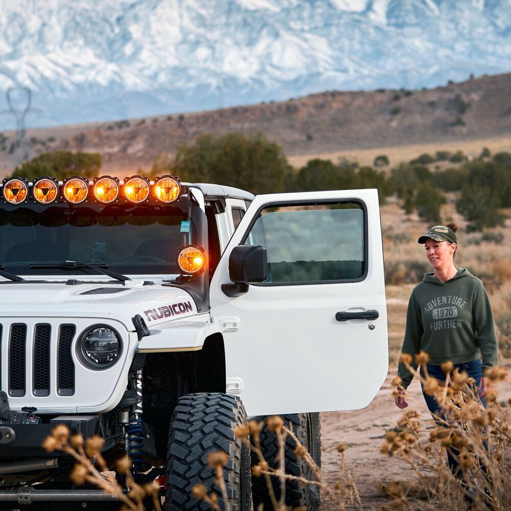 Gravity Titan Overhead 50 Inch Light Bar 2018-2026 Jeep Wrangler JL/Gladiator KC Hilites-3
