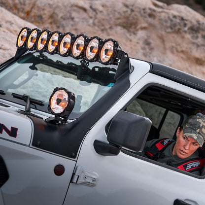 Gravity Titan Overhead 50 Inch Light Bar 2018-2026 Jeep Wrangler JL/Gladiator KC Hilites-4