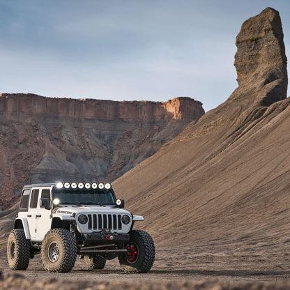 Gravity Titan Overhead 50 Inch Light Bar 2018-2026 Jeep Wrangler JL/Gladiator KC Hilites-6