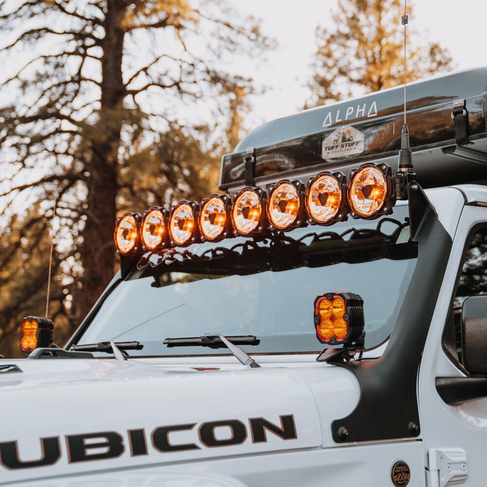 Gravity Titan Overhead 50 Inch Light Bar 2020-2026 Jeep Wrangler 392/Gladiator Mojave KC Hilites-2