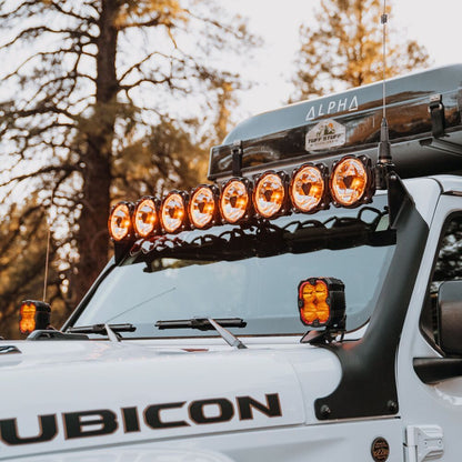 Gravity Titan Overhead 50 Inch Light Bar 2020-2026 Jeep Wrangler 392/Gladiator Mojave KC Hilites-2