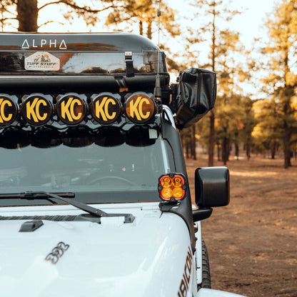 Gravity Titan Overhead 50 Inch Light Bar 2020-2026 Jeep Wrangler 392/Gladiator Mojave KC Hilites-3