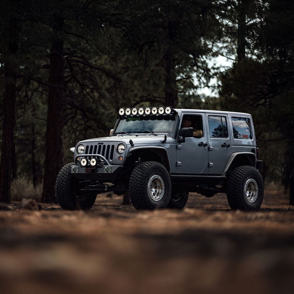 Gravity Titan Overhead 50 Inch Light Bar 2007-2018 Jeep Wrangler JK KC Hilites-2