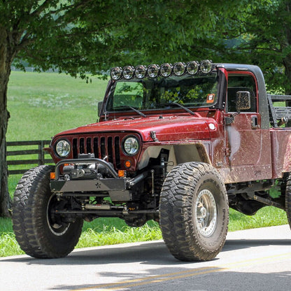 Gravity Titan Overhead 50 Inch Light Bar 1997-2006 Jeep Wrangler TJ KC Hilites-3