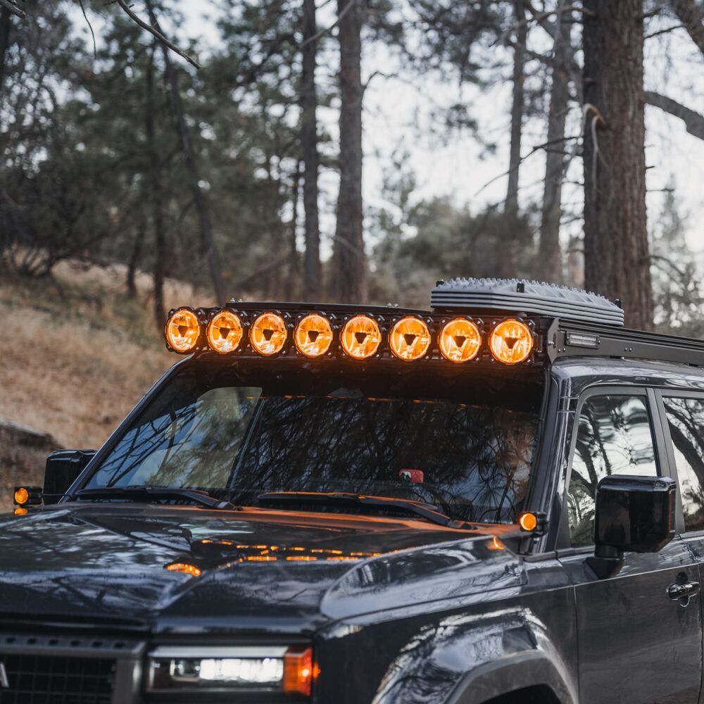 Platform One Roof Rack with 360 Degree Lighting (2024-2026 Toyota Landcruiser) KC Hilites-4