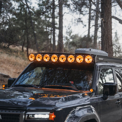 Platform One Roof Rack with 360 Degree Lighting (2024-2026 Toyota Landcruiser) KC Hilites-4