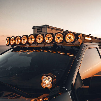 Platform One Roof Rack with 360 Degree Lighting (2015-2026 Ford F150) KC Hilites-4