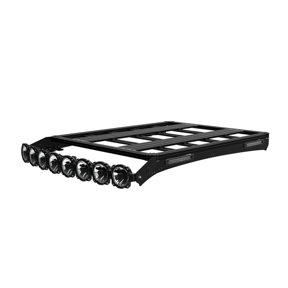 Platform One Roof Rack with 360 Degree Lighting (2005-2023 Toyota Tacoma) KC Hilites-1