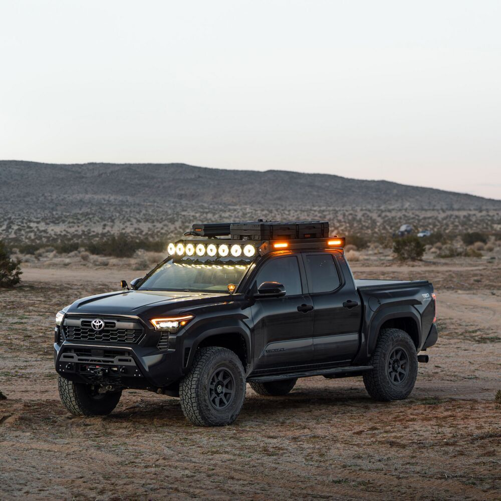 Platform One Roof Rack with 360 Degree Lighting (2024-2026 Toyota Tacoma) KC Hilites-1