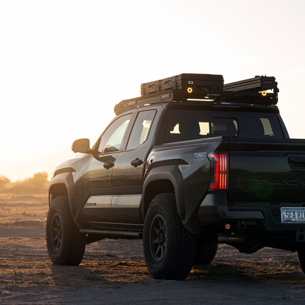 Platform One Roof Rack with 360 Degree Lighting (2024-2026 Toyota Tacoma) KC Hilites-2