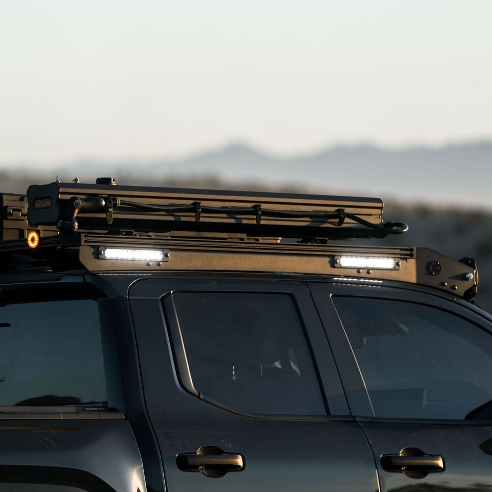 Platform One Roof Rack with 360 Degree Lighting (2024-2026 Toyota Tacoma) KC Hilites-4