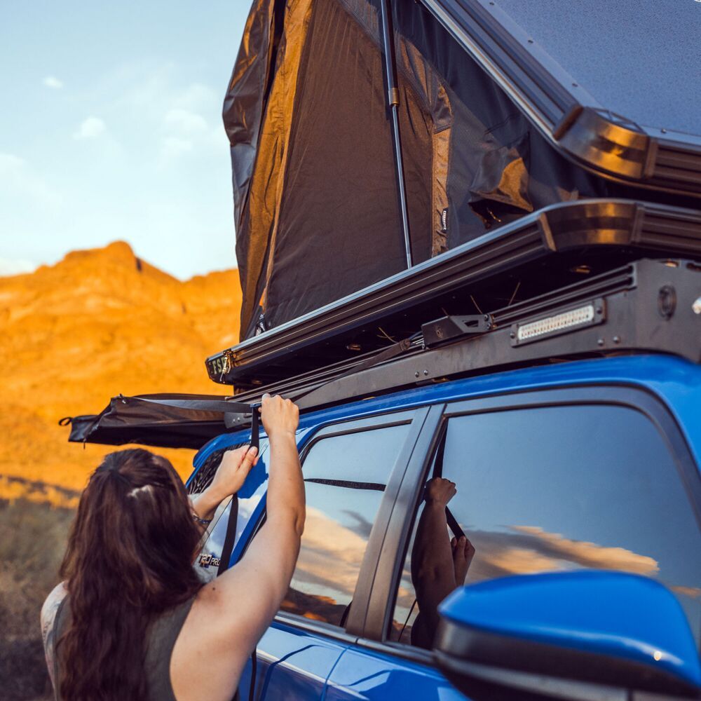 Platform One Roof Rack with 360 Degree Lighting (2010-2024 Toyota 4Runner) KC Hilites-4