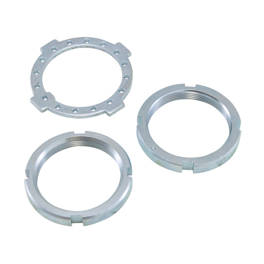 Dana 50/60 Spindle Nut Kit Replacement D50('81&Newer)+D60 Spindle Nut Kit 2 Nuts + Washer 2-16 Threads Yukon Gear & Axle