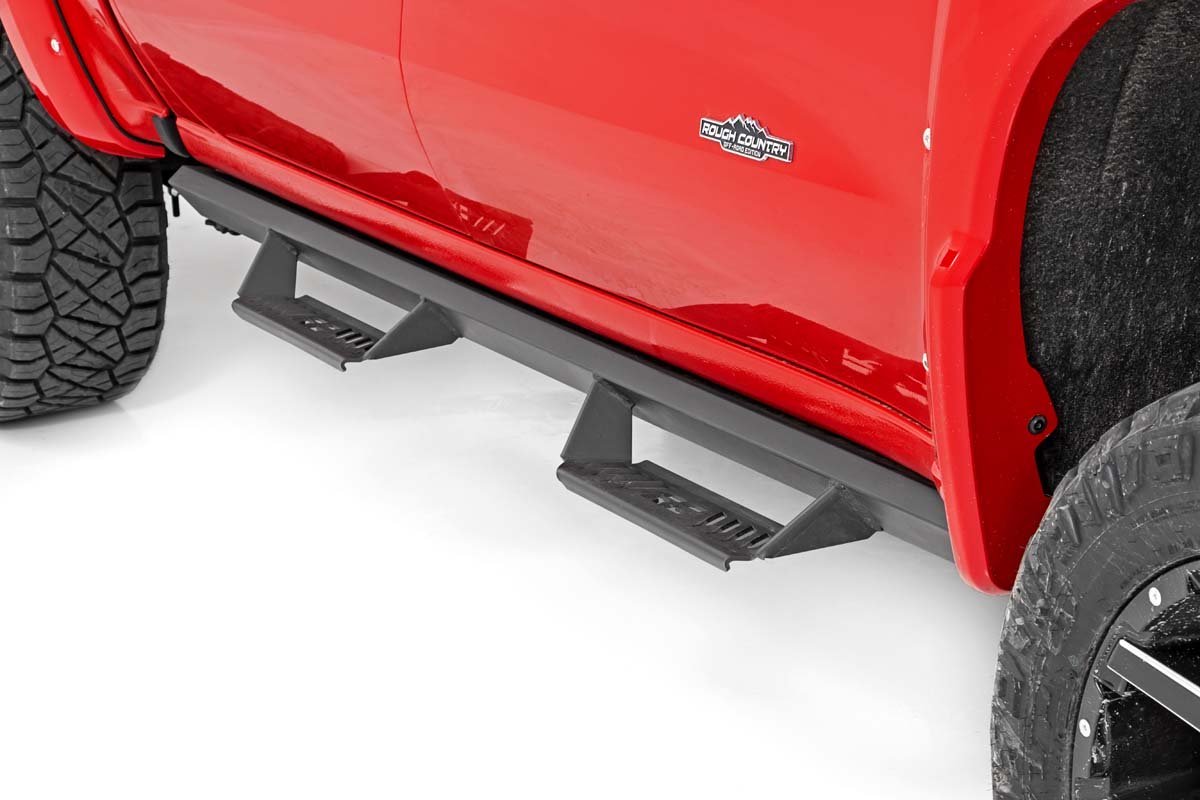 Rough Country RAM Drop Steps AL2 For 19-Pres RAM 1500 Crew Cab Rough Country