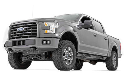 AL2 Drop Steps Crew Cab 19-21 Ford F-150/Super Duty 2WD/4WD Rough Country-3