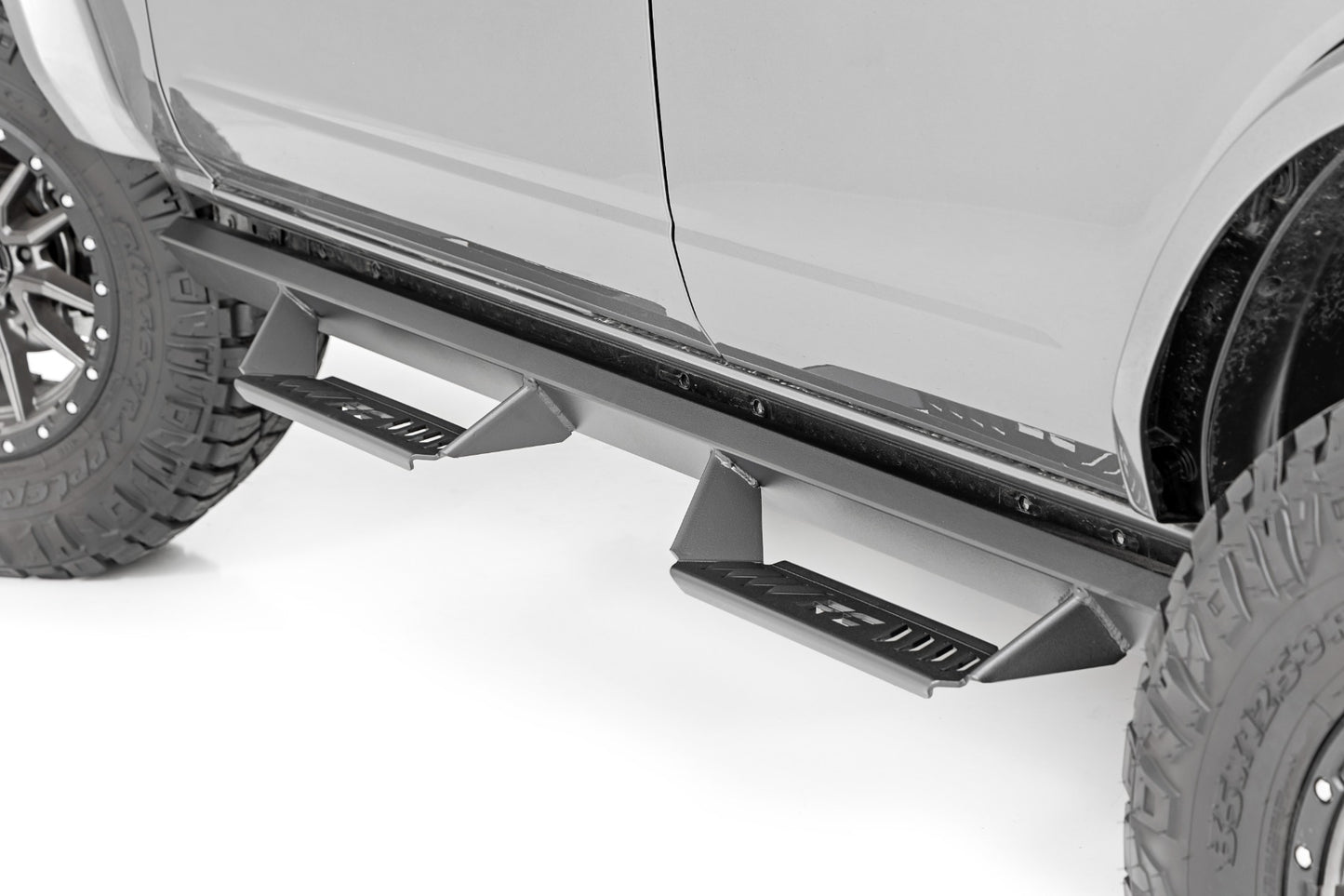 Rough Country AL2 Drop Steps 4-Door Ford Bronco 4WD (21-23) Rough Country